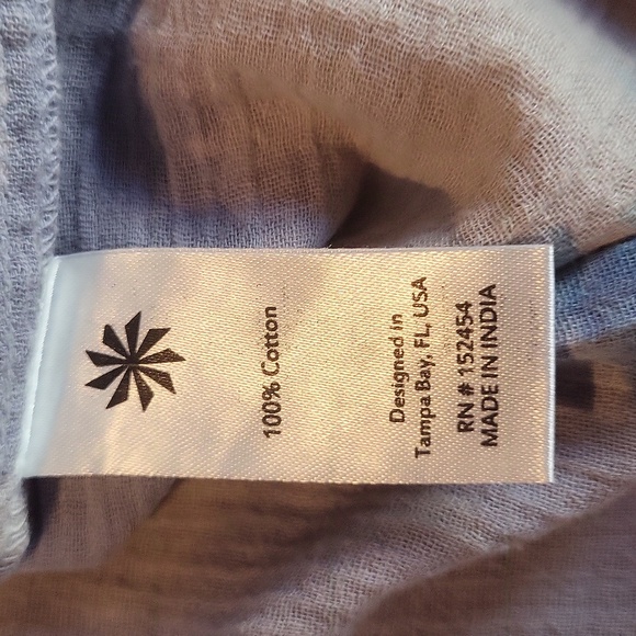 Kyla Seo cotton gauze button down blouse - Picture 7 of 8